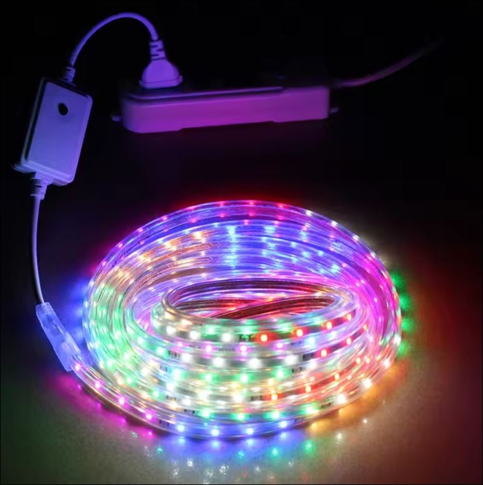 Bande de Lumière LED Étanche 5M Multicolore avec 13 Modes