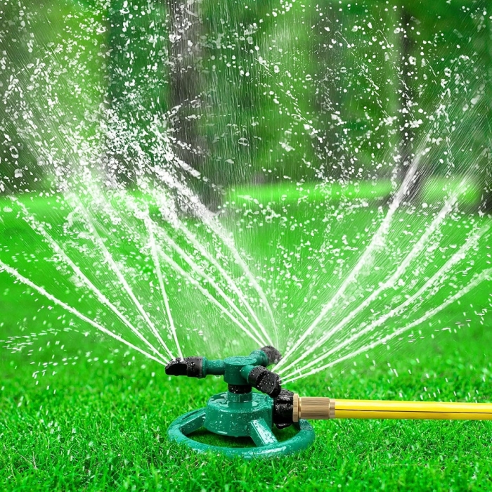 Arroseur Rotatif Automatique 360° Rond : L’Outil Idéal pour un Jardin Toujours Vert