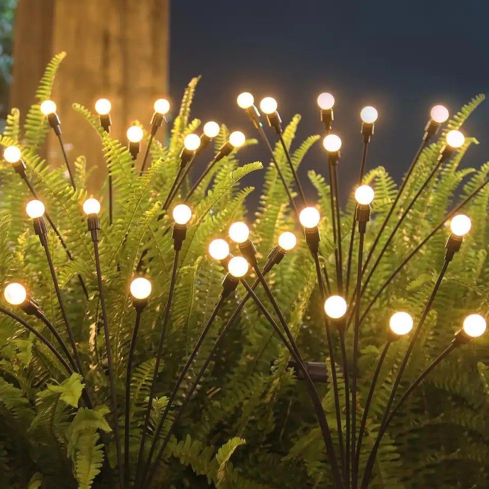 Lot de 10 Lampes Décoratives Oscillantes à LED Blanc Chaud